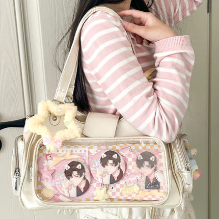Original Daily underarm bags Versatile Messenger bags Transparent Bag for Female handbag designer bag