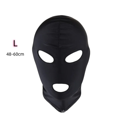 Exotic BDSM Blindfold Games Accessories with Sexy Slave Bondage Multiple Forms Elastic Hood Mask for Couple Role Play Sex Toy
