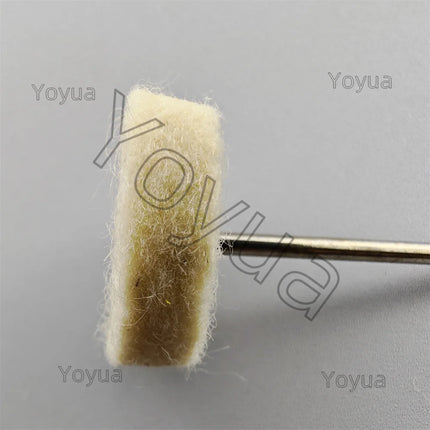 100pcs 25mm Dental Odontologia Polishing Brush Wheel Rotary Tools 2.35/3.00mm Shank Wool Goat Cotton Black Buff Dentistry Lab