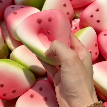 Squishy Slow Rising Fruit Toy - Stress Relief Sensory Fidget for Anxiety ADHD Autism, Gift for Kids Adults ASMR