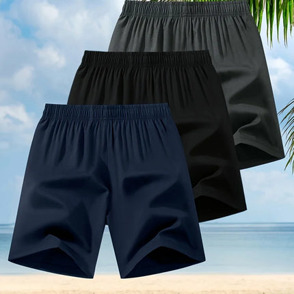 Street Shorts Male Pieces Elastic Waistband Men’s Casual Men's Summer Beach Cargo Bermuda Man Clothing Y2k Sportswear Woman Gym