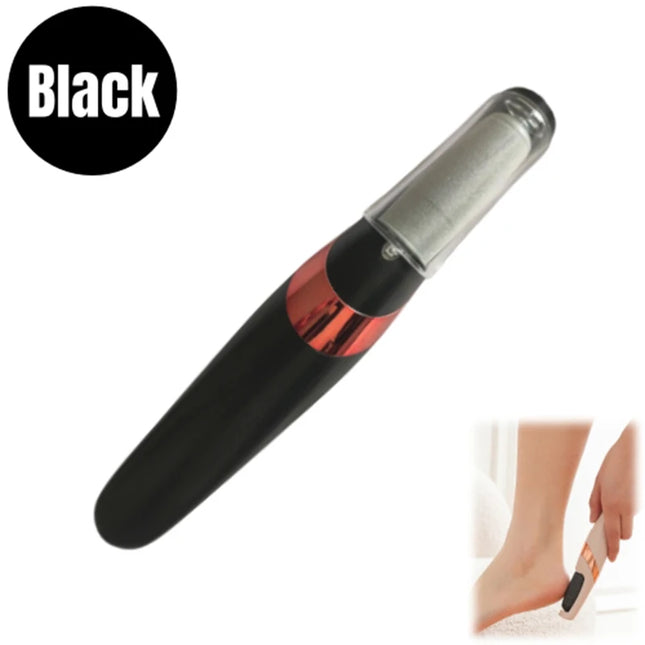Portable Electric Foot Grinder for Dry Coarse Skin Removal on Heels，with 2 Sanding Headsfor Personal Hygiene And Beauty Tool