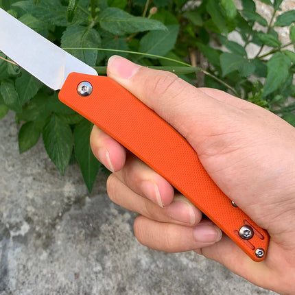 C263 Pocket Folding Knife G10 Handle EDC Flipper Knives Multi Outdoor Camping Hunting Survival Sharp Knife for Men Jackknife