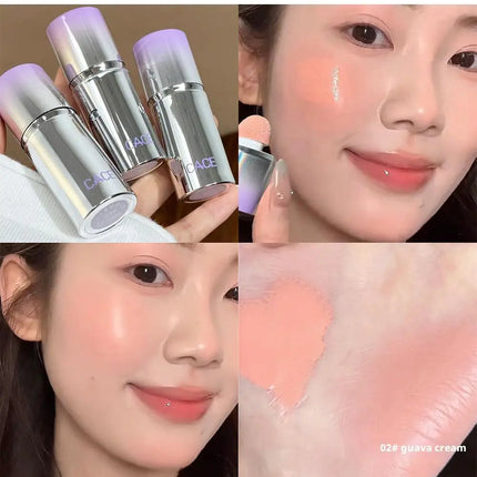 NEW Soft Color Translucent Liquid Blush Moisturizing Clear and Clear Pink White Lift Natural Matte Blush for Girls Makeup