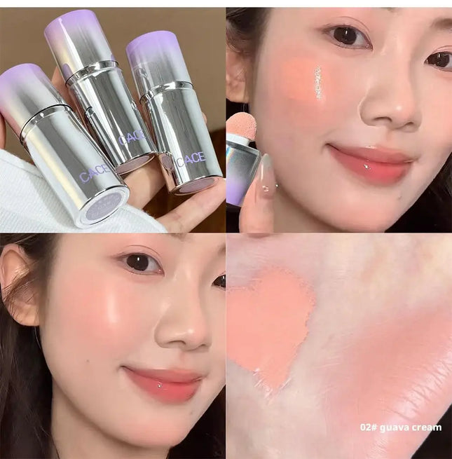 NEW Soft Color Translucent Liquid Blush Moisturizing Clear and Clear Pink White Lift Natural Matte Blush for Girls Makeup