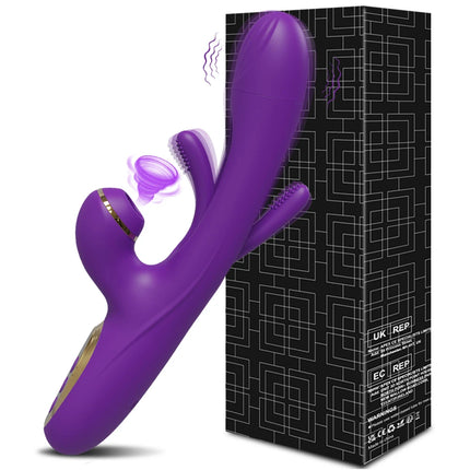 Female Rabbit Sucking Vibrator Women Clitoral Slapping Vibrator Clitoral Suction Cup Stimulator Powerful Sex Toy Adult Supplies