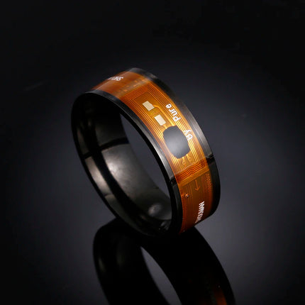 New fashion Magic Wear NFC smart Ring Finger Digital Ring, Suitable For Android Phones, With Functional Couple Jewelry