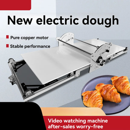 Electric Pastry Machine Electric Puff Pastry Machine, Desktop Folding Puff Pastry Machine
