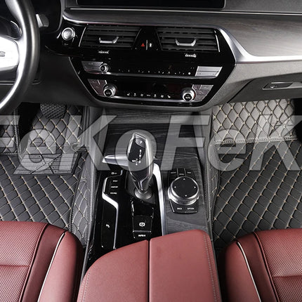 Custom Car Floor Mats For VW Polo Polo-Plus Polo-GTI Auto Carpets Foot Coche Accessorie