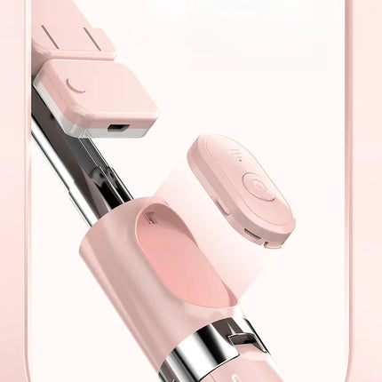 Bluetooth Remote Extendable Selfie Stick Tripod Stand for iPhone Samsung, Tiktok Live Streaming Portable Telescopic Phone Stand