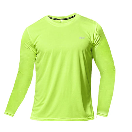 T-shirt à manches longues en soie glacée pour homme, nouvelle collection été 2023, séchage rapide, respirant, climatisation, protection solaire, vêtement de course d'extérieur