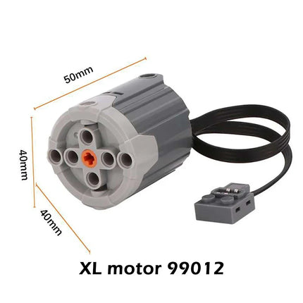 Power Functions Servo Train Motor Battery Box Switch Light IR Remote Control Receiver Technical Parts Set Building Blocks