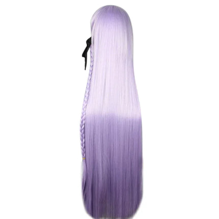Dangan Ronpa Kyouko Kirigiri Purple Cosplay Wig Long Straight Synthetic Hair Wigs