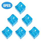 6pcs set blue