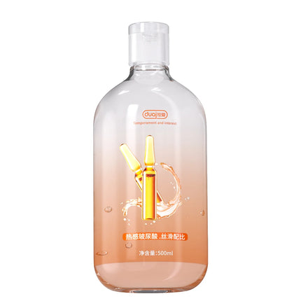 500ML Warming Sensation Lubricant Safe Lubricating Oil Thermal Sensation intimate Gel Personal Lube for Men Women and Couples