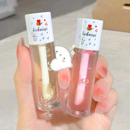 3pcs Moisturizing Lip Oil, Nourishing Brightening Lip Oil Style Care Lip Oil Moisturizing Hydrating Lip Balm,  Lip Moisturizer