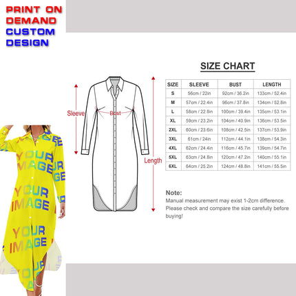 Custom Dress Print On Demand Party Sexy Girls Cartoon Image Design Women Uniforms Matching Clothes Customized DIY Dropshipping