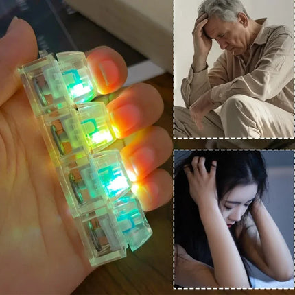 Light Up Keyboard Key Keychain Stress Relief Fidget Toy Clickable Button with LED Light