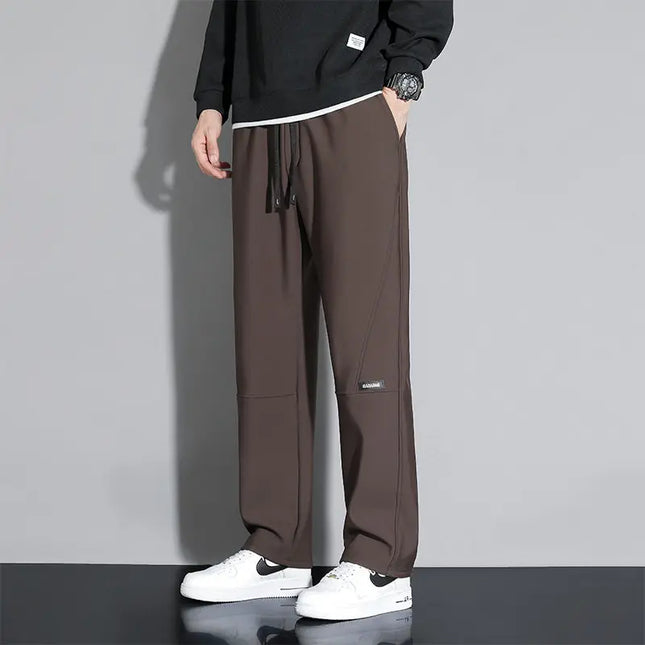10XL Casual Pants Mens Straight Loose Trousers Men Clothing Elastic Waist Quick Dry Pants Summer Fashion Oversized Joggers Pants