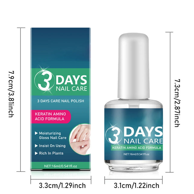 16ml Keratin Clear Base Oil Before Nail Polish With Lavender And Macadamia Seed Oil Moisturizing Conditioning Nail Accessories