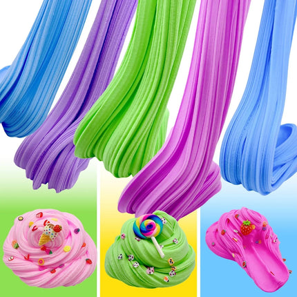 12 piece 50ml Butter Clay Set, Party Gift, Prize, Puzzle Toy, Stress Relief Toy,  Birthday Gift