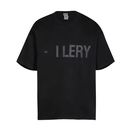 Classic  Color Letter Logo Print Loose ort Sve T-irt ex Youthful Cotton Summer Faion round Ne Top