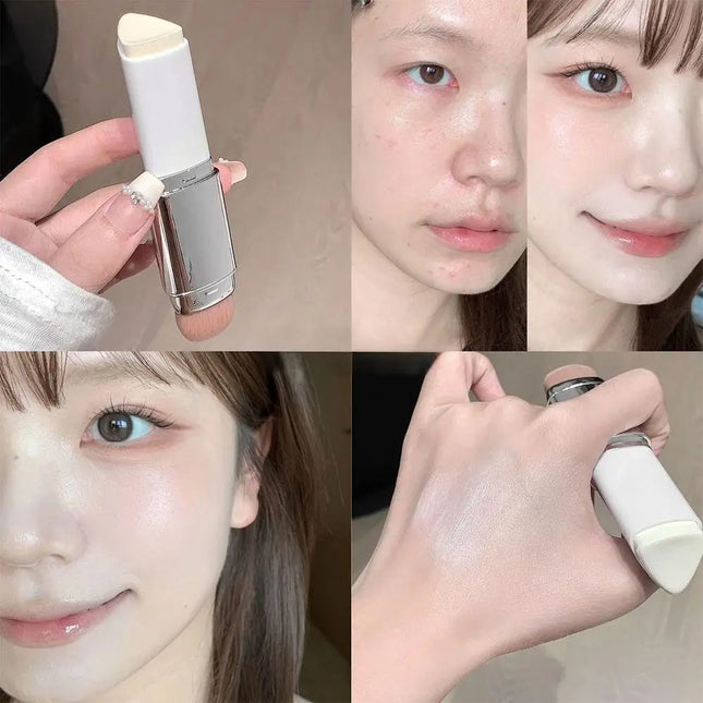 Natural Matte Double Head Foundation Make-up Stick High Coverage Pore Invisible Makeup Foundation Stick Long Lasting Make-up