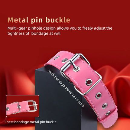 NSFU Adjustable Breast Binder BDSM Bra Nipple Pleasure Chest Bondage Nipples Sex Toys Erotic Tools for Women Couple Flirting