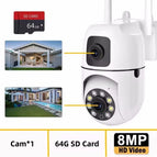8MP Add 64G Card / UK Plug