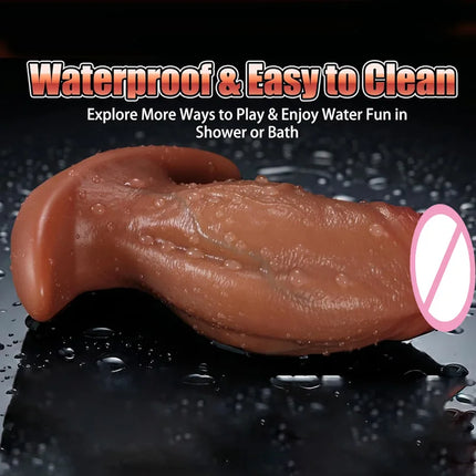 Realistic Silicone Dildo Anal Butt Plug with Anchor Base Prostate Female Big Dick Huge Penis G-spot Masturbation Adult Sex Toys