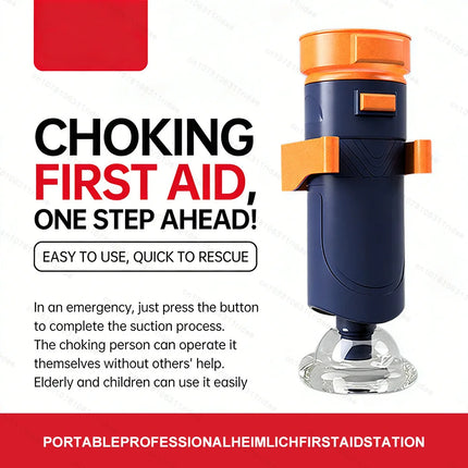 CPR Auto Heimlich First Aid Choking Rescue Device Choking Artificial Emergency Home Rescue Device Adult Children Asphyxia