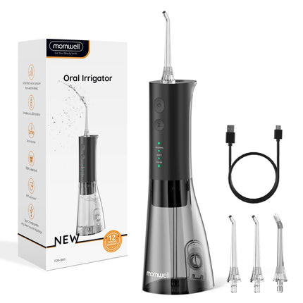 New Water Floss F29/D52 Portable Water Flosser USB Rechargeable Oral Water Jet Pick Flosser 4 Jet Tip Teeth Cleaner