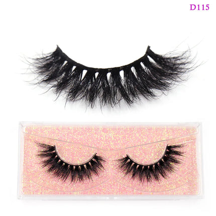 LEHUAMAO 3D Mink Lashes Makeup Eyelashes Fluffy Natural long fake lashes Full stripe reusable False Eyelash Extension 1 Pair