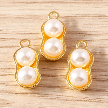 Tusember 10pcs Traditional Chinese Good Fortune Lucky Jade Charms Pendants for Jewelry Making Earrings Necklace Bracelet DIY