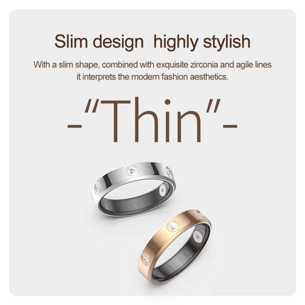 2026 Smart Ring HR01 For Step Counting, Heart rate monitoring, Multiple Sports Modes, Sleep monitoring 5ATM Fashion Ring