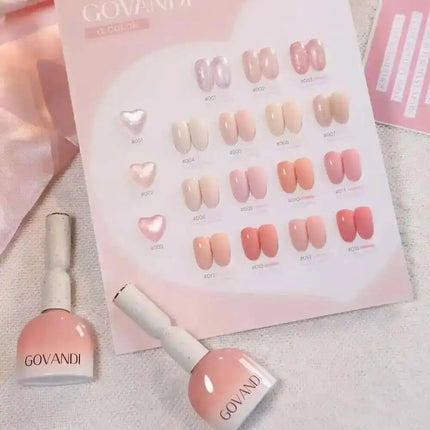 High Quality Korean Gel Polish Set Autumn  Winter Color Gel Kit Nail Salon Wholesale Marnicure Soak Off UV LED Nail Varnish Set