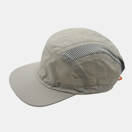 Retro Japanese Style Hip-hop Hats 5 Panel Thin Flat Brimmed Baseball Cap Quick-drying Breathable Sunscreen Hat Unisex