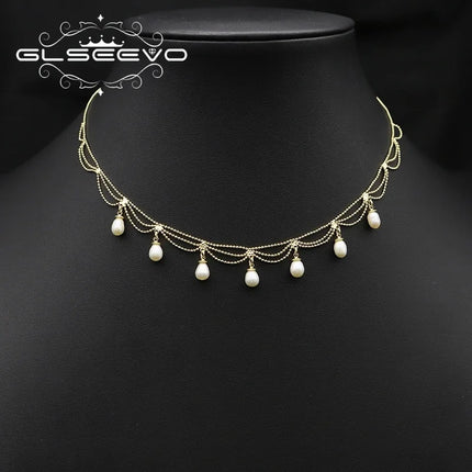 Natural FreshWater Pearl Pendant Necklace Woman 2025 Trend 18K Gold Plated  High Quality Designer Jewelry Gifts For Girlfriend