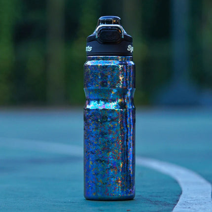 Titanium Water Bottle Thermos Outdoor Cycling Titan Canteen Drink jug Lightweight Kettle Flasks Bucket 650ML Thermal Cup Termos