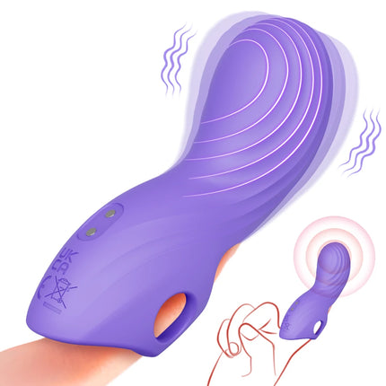 Rabbit Finger Vibrator for Women Vagina Vibrator Clitoris Nipples Stimulator Female Masturbator Interaction Sex Toy for Couples