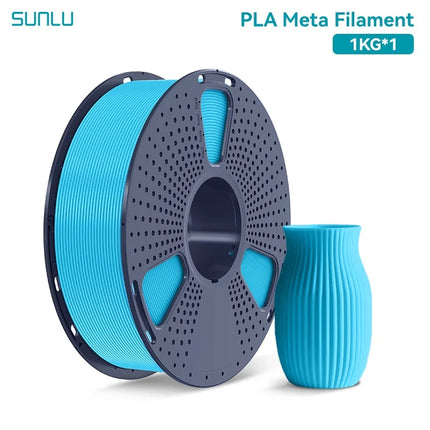 SUNLU 1KG PLA Meta 3D Printer Filament 1.75mm 1000g Spool (2.2lbs) Neatly Arranged No Knot Filament Fit Most FDM Printer