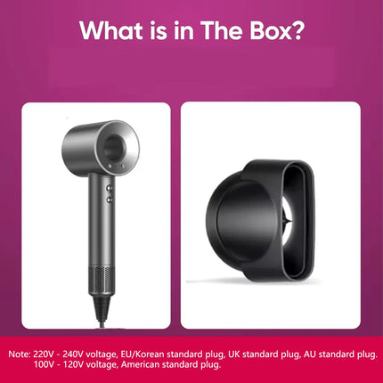 New High-speed negative ion bladeless constant temperature hair dryer Professional home-use negative ion hair dryer