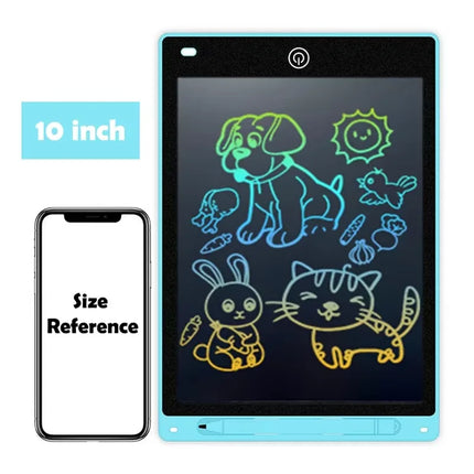 10/12/16 Inch LCD Writing Tablet Drawing Board Montessori Educational Drawing Toys For Kids Students Magic Blackboard Toy Gifts