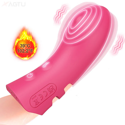 Vibrator Magic Wand Female Clitoris Ctimulator Massager Finger Vibrator Sex Machine Vibrator Masturbation Tool for Women  Couple