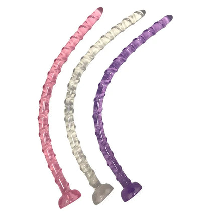 1PC 47cm Super long Anal Plug Dildo Soft Silicone Butt Plug For Female Male Gay Masturbation Anal Sex Toy Anus Dilator Expander
