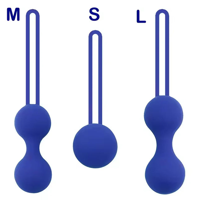 Kegel Vagina Balls Tighten Vagina Muscle Balls Kegel Trainer for Women Pelvic Floor Muscles Strengthen Adult Silicone Sex Toys