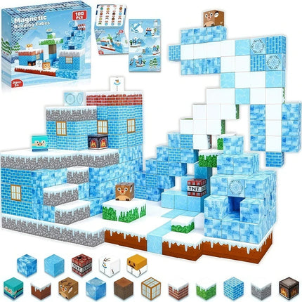 Ice Snow Magnet Blocks / Blocs Glace Neige