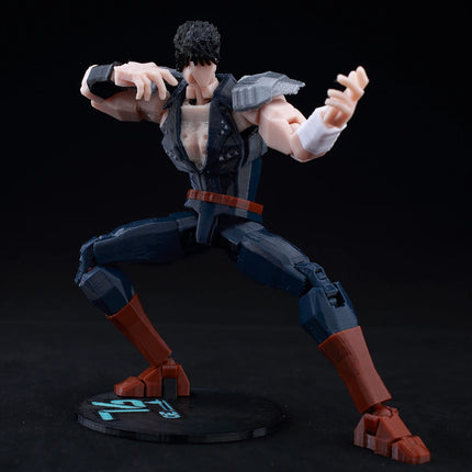 9L3D Multi-joint Articulated Anime Figures Saitama Kenshiro One Punch Man Fist North Star Chainsaw Man Dummy 13 Collectible Toys