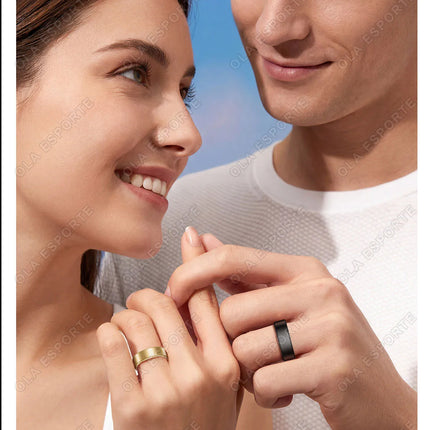 2026 New Smart Ring Heart Rate Blood Pressure Sleep Monitoring Motion Tracking IP68 Waterproof Men Women Smart Ring Holiday Gift