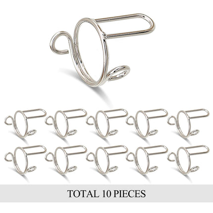 10 Pieces Sets Thin Nail Rings for Women Daily Fingertip Protective Cover Trendy Ring Jewelry Gift to Girlfriend Manicure